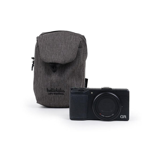 HELLOLULU Dale - Compact Camera Bag Stone - LOG-ON