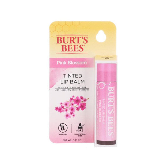 BURTS BEES Tinted Lip Balm - Pink Blossom (4.25g) - LOG-ON