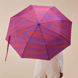 ORIGINAL DUCKHEAD Duckhead Pink Swirls Foldable Umbrella - LOG-ON