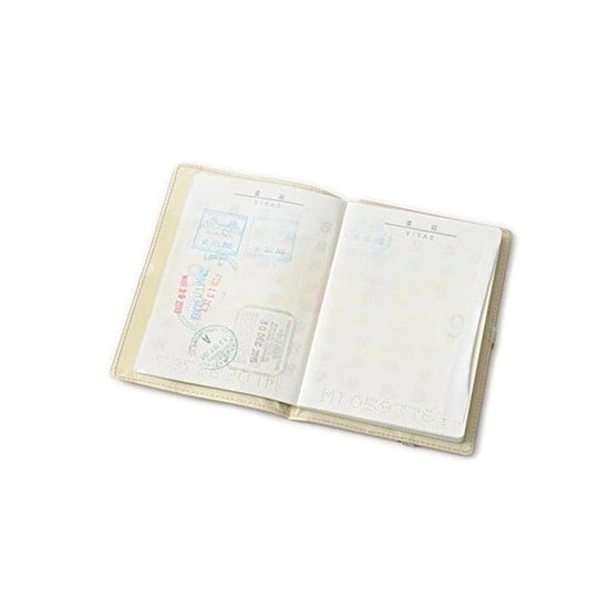CONCISE Skimming Block Passport Cover Caramel (30g) - LOG-ON
