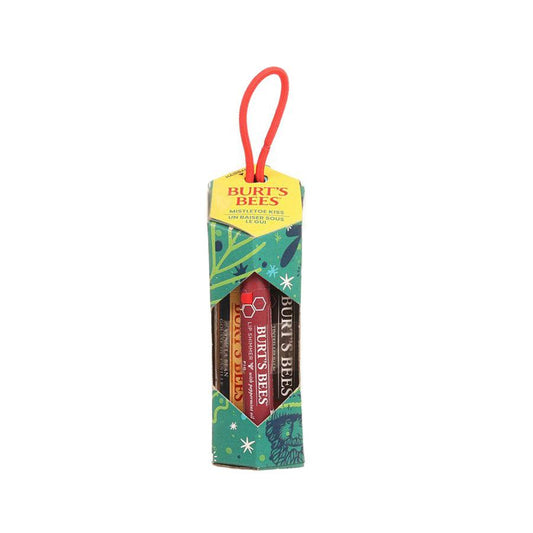 BURTS BEES Mistletoe Kiss Gift - Red Holiday 2023 (Vanilla Bean) - LOG-ON