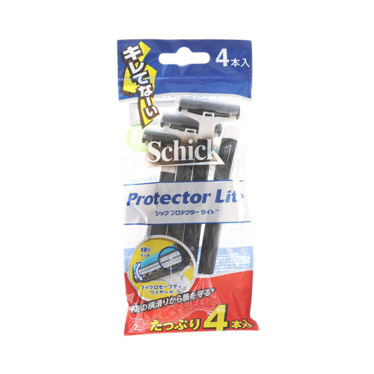 SCHICK CF Protector Disposable 3+1's- Black (JPN PK)