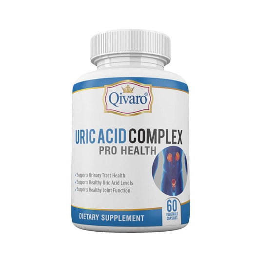 QIVARO Uric Acid Complex Pro Health Dietary Supplement (60pcs) - LOG-ON