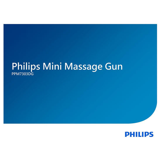 PHILIPS Mini Massager Gun PPM7303DG - LOG-ON