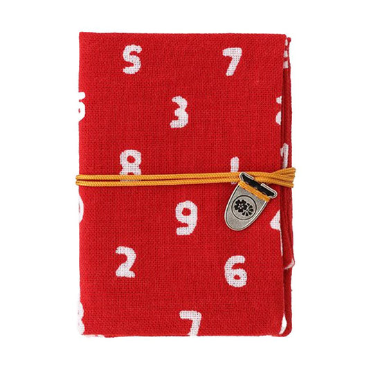 SOUSOU Isemomen Cotton Handkerchief Card Holder Mini SO-SU-U Red - LOG-ON