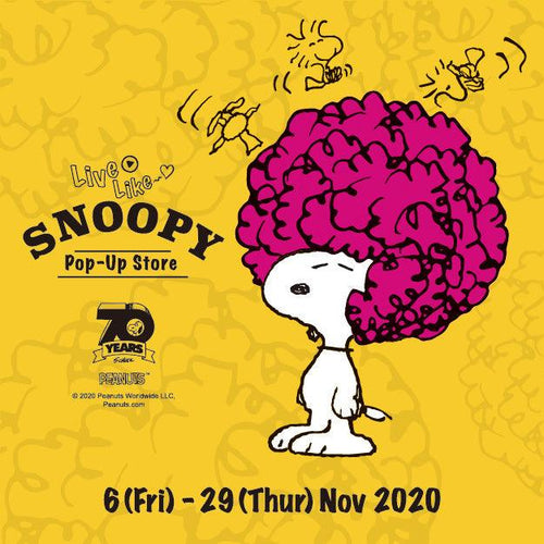Live Like Snoopy │ Peanuts 70th Anniversary Exclusive Pop-Up Store - LOG-ON