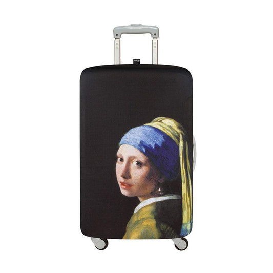 LOQI Luggage Cover(L)-Girl W/ A Pearl Earring - LOG-ON