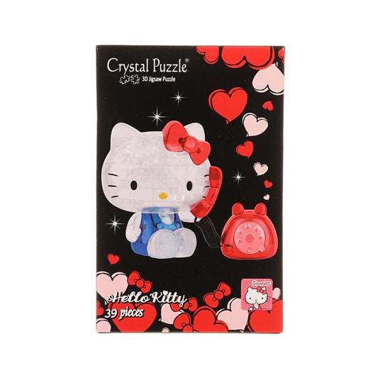 3D CRYSTAL PUZZLE 3D Crystal Puzzle Sanrio Hello Kitty - LOG-ON
