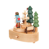 WOODERFUL LIFE Music Go Round Plate Sweet Winter - LOG-ON
