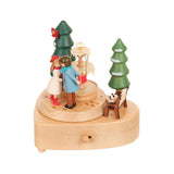 WOODERFUL LIFE Music Go Round Plate Sweet Winter - LOG-ON