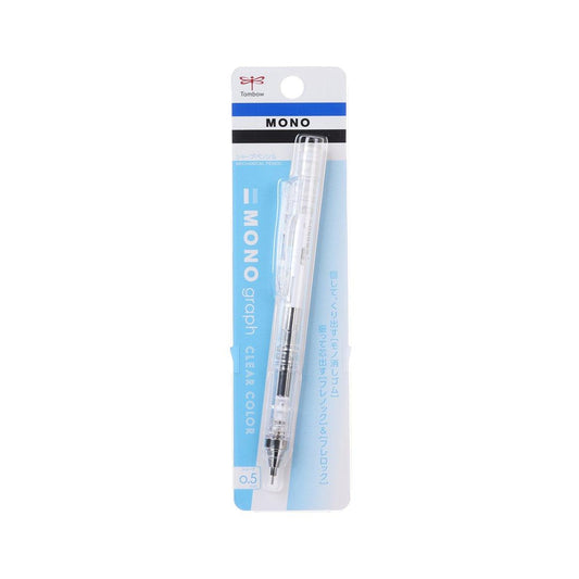 TOMBOW Monograph Mechanical Pencil 0.5mm Clear - LOG-ON