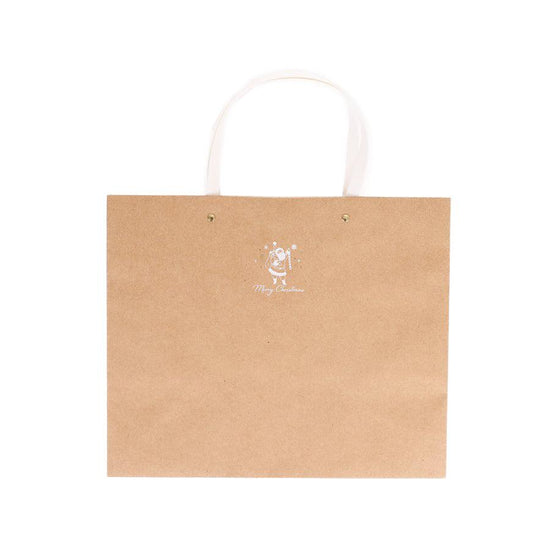 TSUTSUMU Xmas Paper Bag - Natural Santa (103g) - LOG-ON