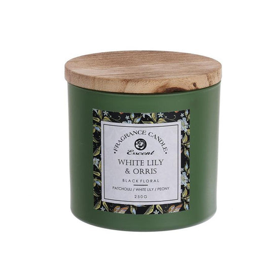 ESSCENT White Lily & Orris 250g Candle - LOG-ON