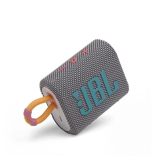 JBL Go 3 Portable Waterproof Speaker Grey - LOG-ON