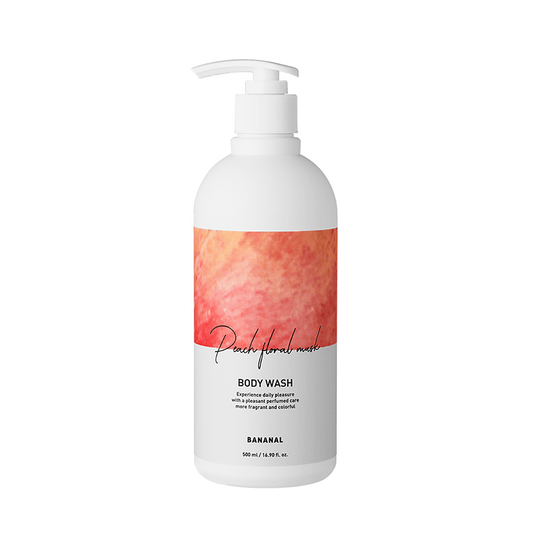 BANANAL Perfumed Body Wash - Peach Floral Musk (500mL) - LOG-ON