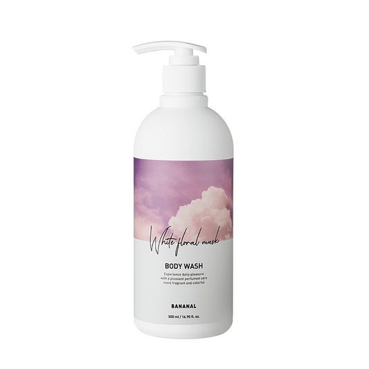 BANANAL Perfumed Body Wash - White Floral Musk (500mL) - LOG-ON