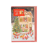 APJ Xmas Card Pop Up - Santa House (15g) - LOG-ON