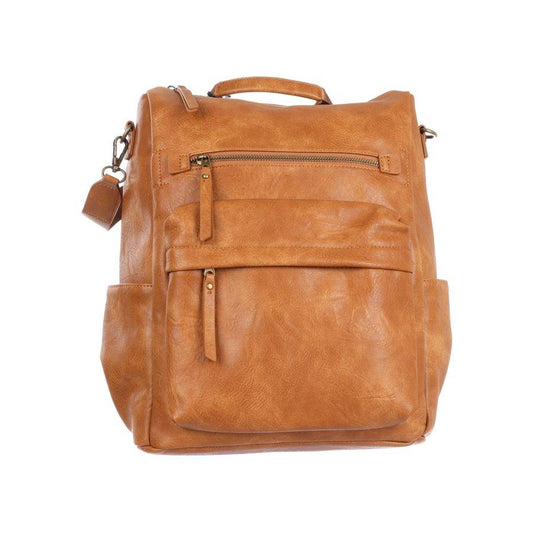 ARCHETYPE SS23 Raven 2Way With Strap Backpack Camel - LOG-ON