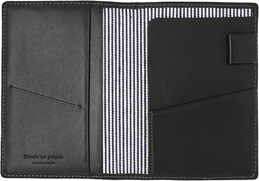 SLIP ON Slip-On Noir Passport Case Black (60g) - LOG-ON