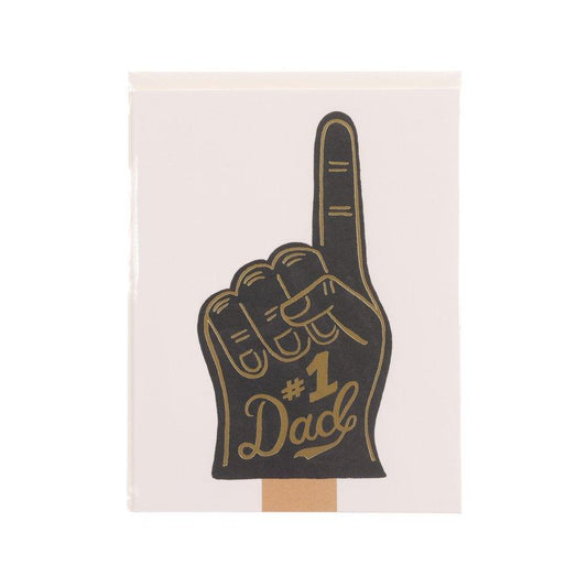 RIFLEPAPER Father's Day Card - #1 Dad - LOG-ON