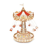 ROBOTIME ROKR Swing Ride Wooden Puzzle - LOG-ON