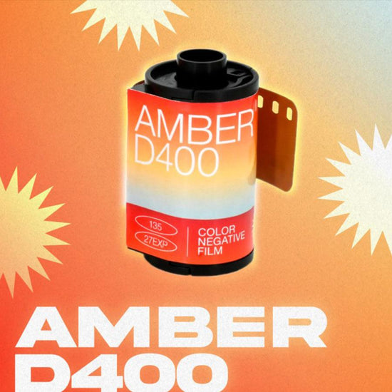 RETO AMBER 400D 35MM CN FILM 27EXP - LOG-ON