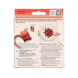 KIKKERLAND Mini Cross Stitch Kit - Ladybug - LOG-ON