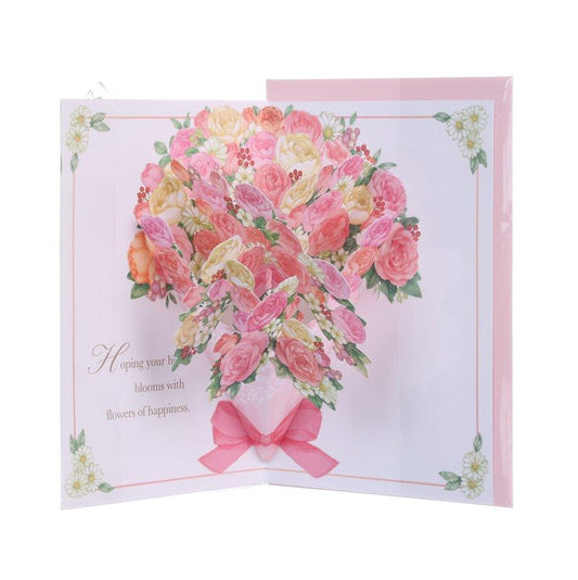 SANRIO Birthday Card Pop Up - Bouquet - LOG-ON