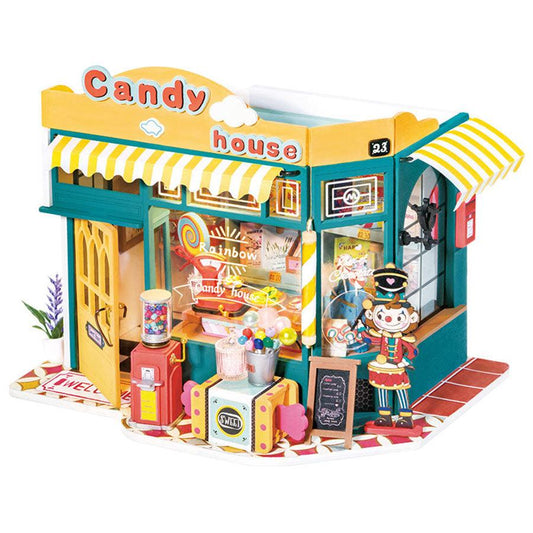ROBOTIME Rolife Rainbow Candy House DIY House - LOG-ON