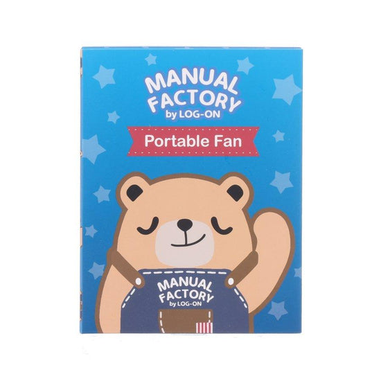 MANUAL FACTORY MF Bear Portable Mini Fan - LOG-ON