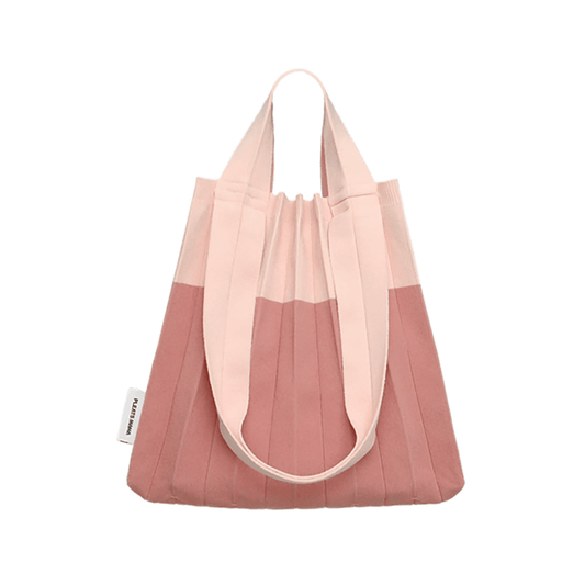 PLEATSMAMA PM11ZW-SB05 2Way Shopper Bag Indi Pink - LOG-ON