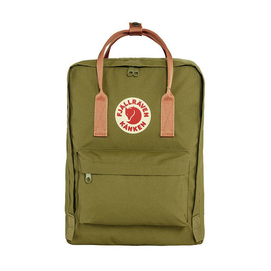 FJALLRAVEN SS23 Kanken Backpack-F.Green-Peach Sand - LOG-ON