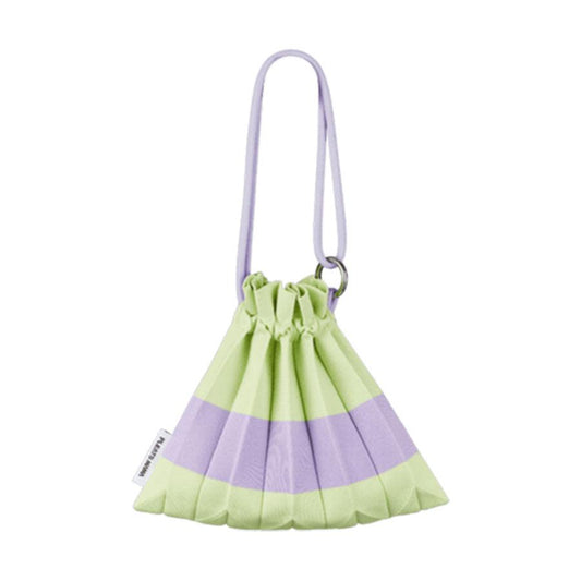 PLEATSMAMA PM11ZW-MB12 Handle Bubble Bag Leaf Green - LOG-ON
