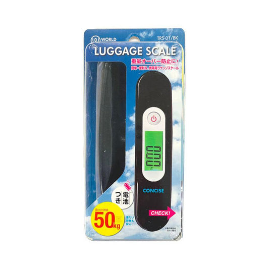 CONCISE Concise Luggage Scale - Black (72g) - LOG-ON