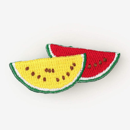 SOUSOU Embroidery Brooch /Watermelon