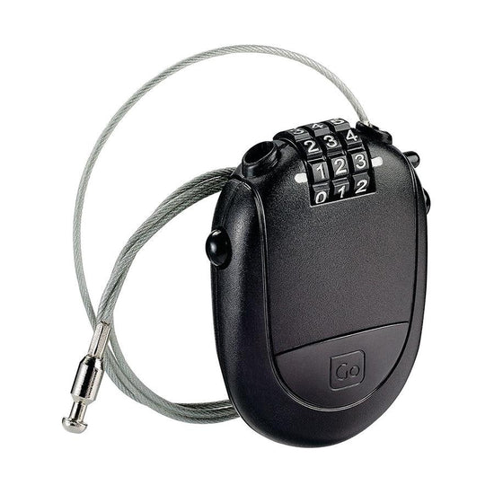 GO TRAVEL Retractable Cable Padlock - LOG-ON