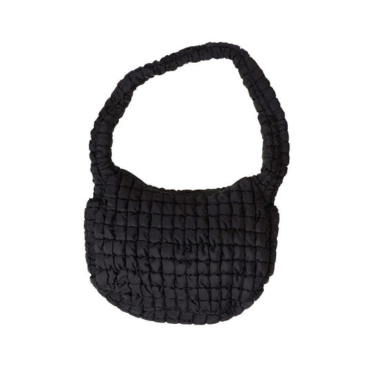 ARCHETYPE Bubble Shoulder Bag L Black - LOG-ON