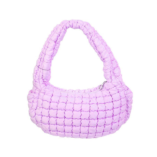 ARCHETYPE Bubble Shoulder Bag S Purple - LOG-ON
