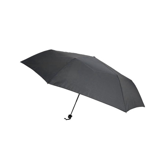 SUN CITY 65cm X 8K 3-Fold Umbrella Black