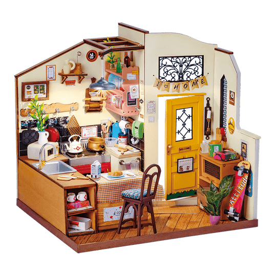 ROBOTIME Rolife Homey Kitchen - LOG-ON