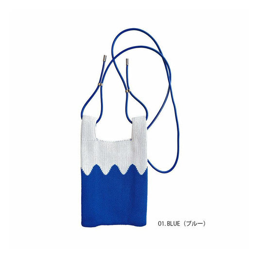 ROOTOTE Fujisan Knite Bag Blue  (80g)