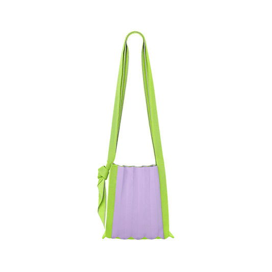 PLEATSMAMA PM23ZUCB032 New Cross Bag- Lavender Green