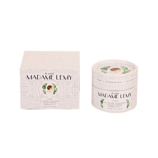 MADAME LEMY Lime Body Powder & Deodorant - LOG-ON