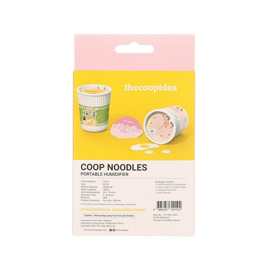 THECOOPIDEA Cup Noodles Portable Humidifier–Sakura - LOG-ON