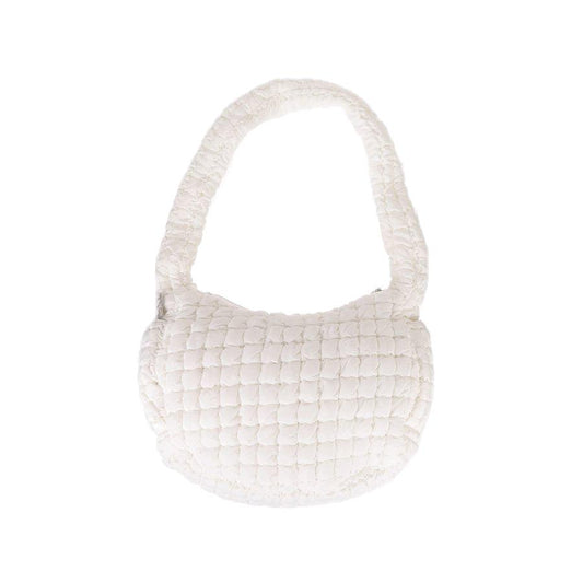 ARCHETYPE Bubble Shoulder Bag L White - LOG-ON