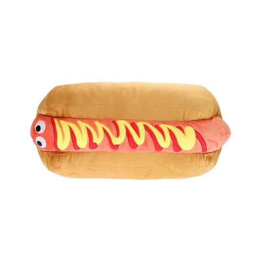 HAPPI CLASS Hotdog Cushion 80cm - LOG-ON