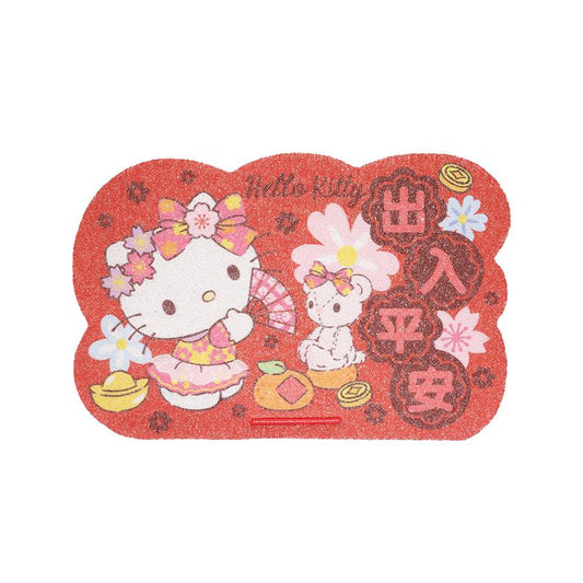 SANRIO 24 Hello Kitty CNY Floor Mat - LOG-ON