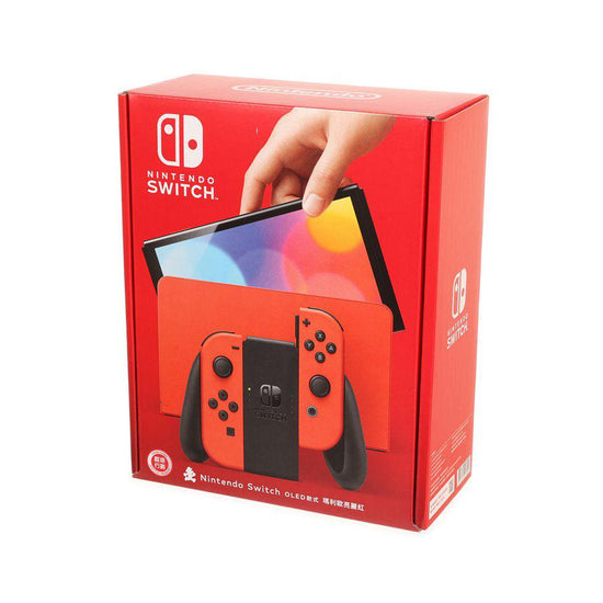 NINTENDO Switch OLED Model: Mario Red - LOG-ON