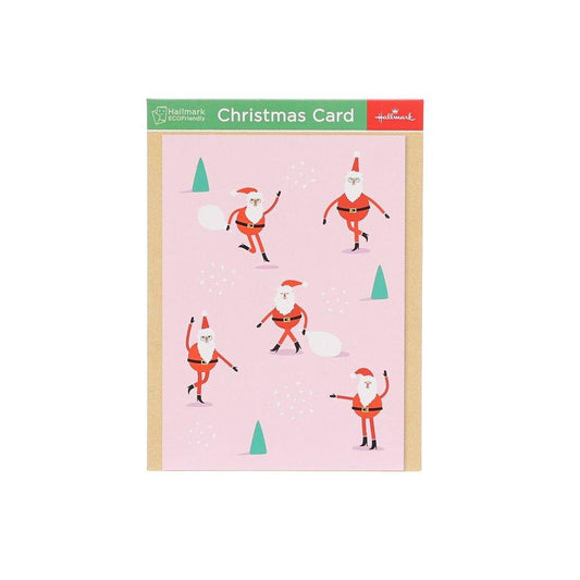 HALLMARK Xmas Card Eco - Skinny Santa (20g) - LOG-ON