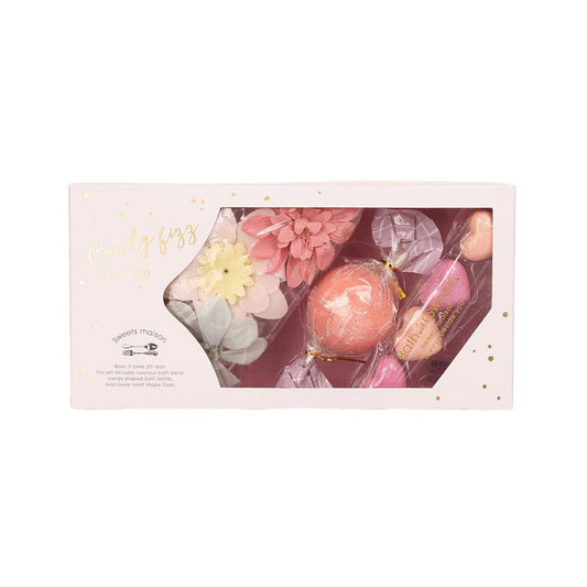NOL CORPOR Sweets Maison Candy Bath Fizz Gift Luscious Mix (124g) - LOG-ON